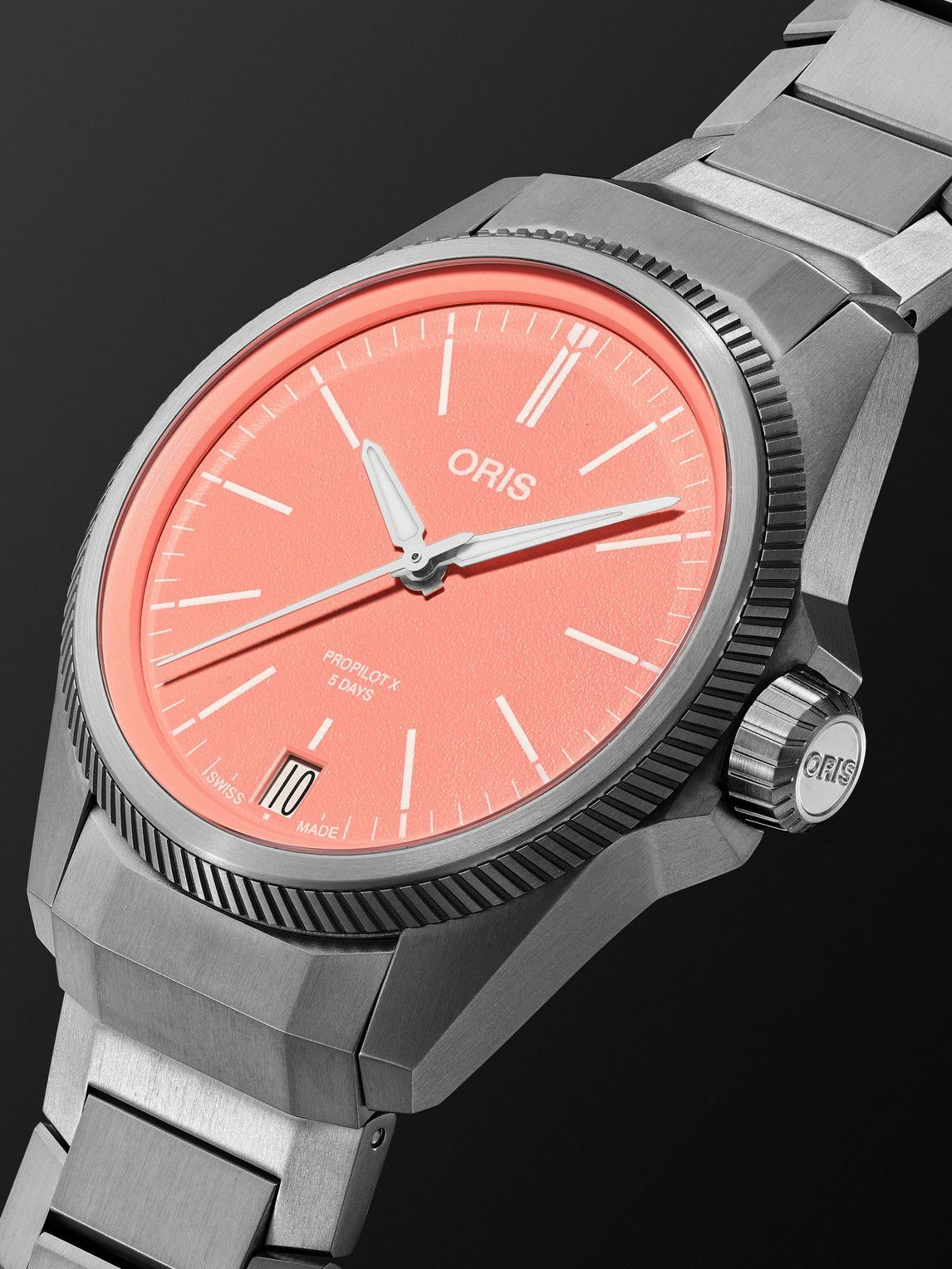 Oris ProPilot X Calibre 400 Automatic 39mm Titanium Watch Ref