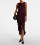 Loewe Draped midi dress