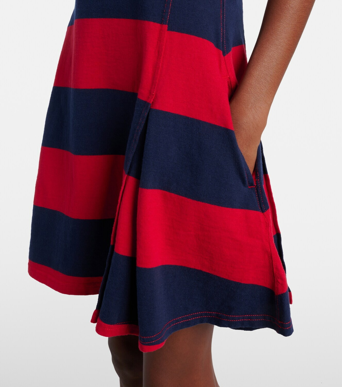 Polo Ralph Lauren Striped cotton jersey polo dress