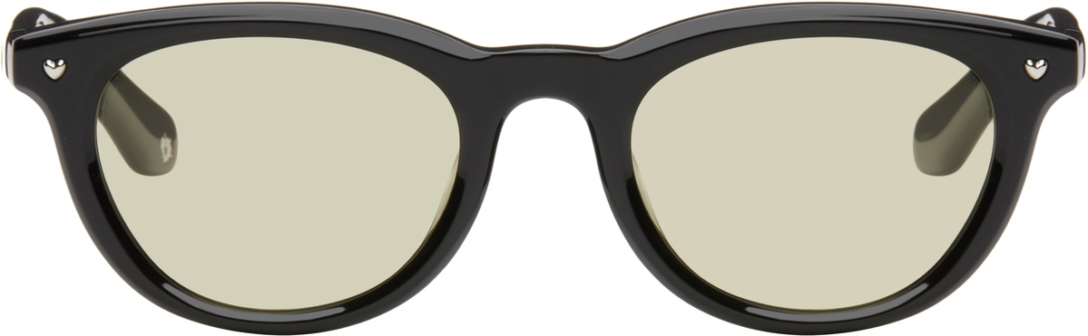 BONNIE CLYDE Black Rom-Com Sunglasses