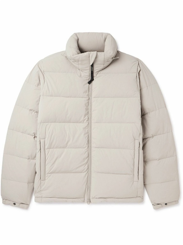 Photo: Aspesi - Quilted Shell Down Jacket - Neutrals