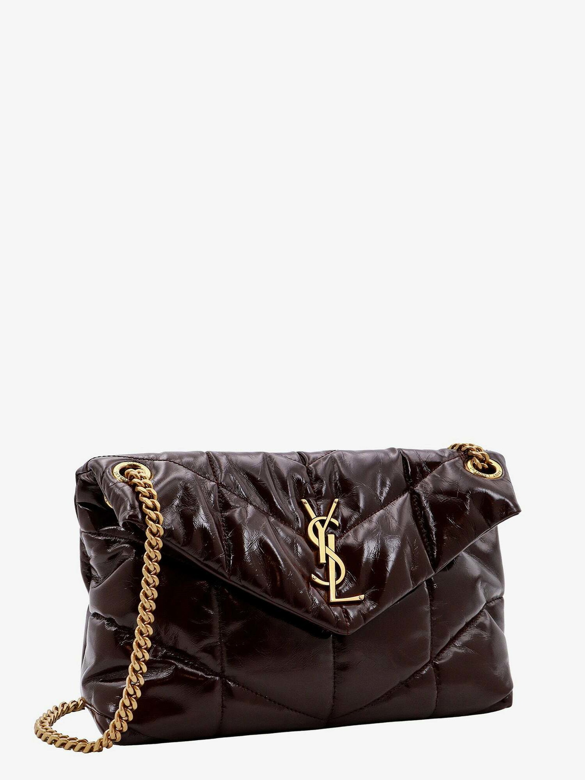 Ysl red puffer online bag