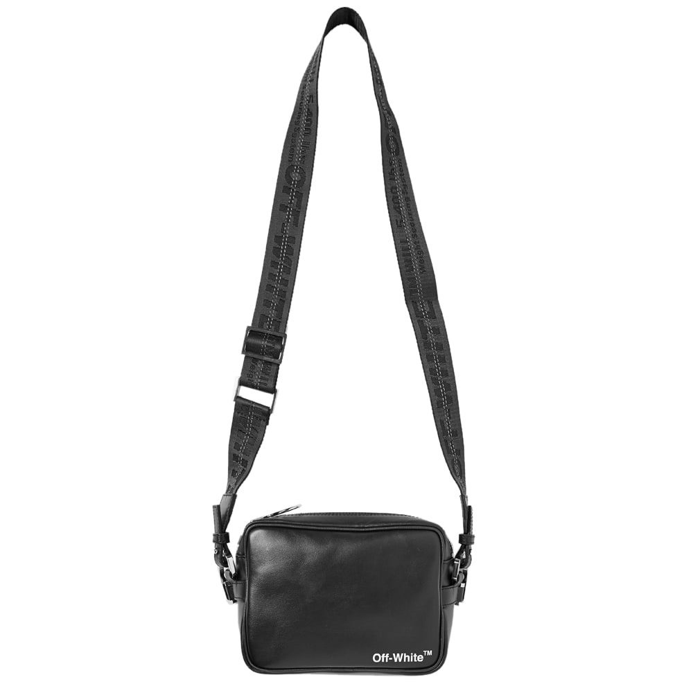 Leather crossbody bag Off-White Black in Leather - 27679002