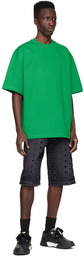 We11done Green Cotton T-Shirt