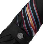 Paul Smith - Wood-Handle Striped Umbrella - Men - Black