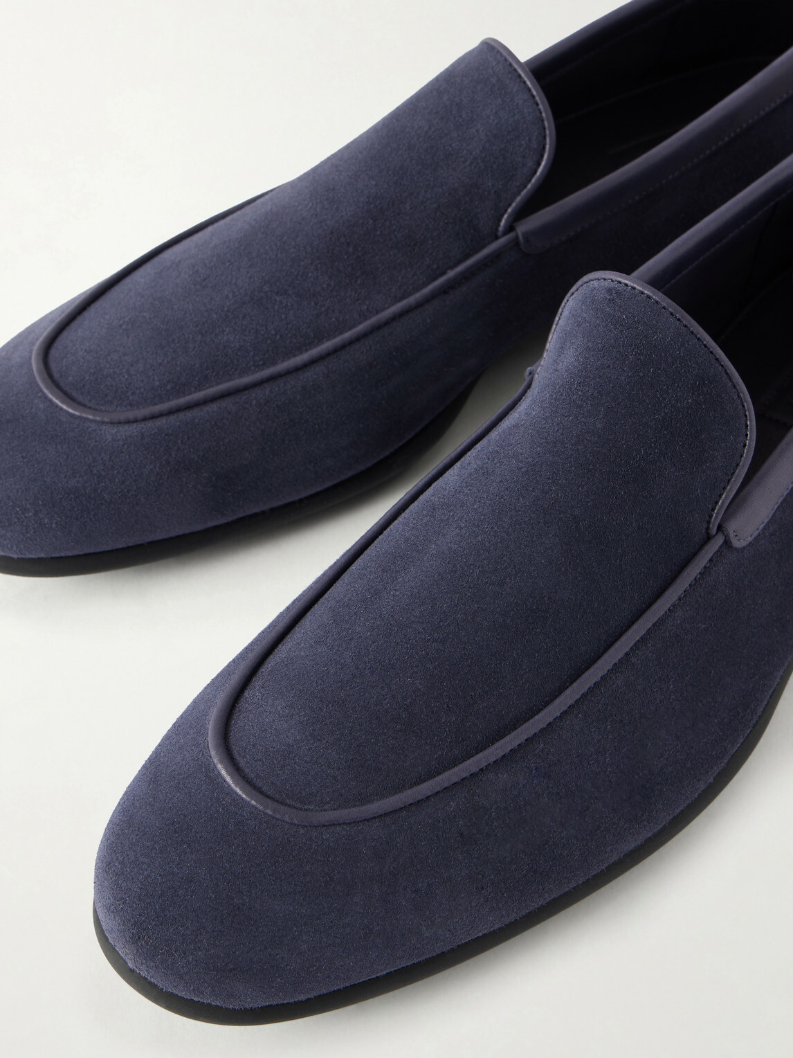 John Lobb - Tyne II Suede Loafers - Blue