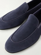 John Lobb - Tyne II Suede Loafers - Blue