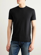 TOM FORD - Slim-Fit Lyocell and Cotton-Blend T-Shirt - Black