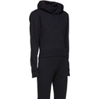 A-Plan-Application Navy Fitted Hoodie