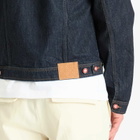 Casablanca Men's Embroidered Monogram Denim Jacket in Blue