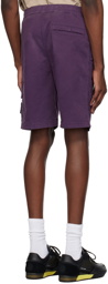 Stone Island Purple Bermuda Shorts