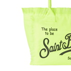 MC2 Saint Barth Vanity Fluo Yellow Canvas Shoulder Bag