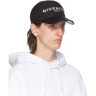 Givenchy Black and White Logo Cap