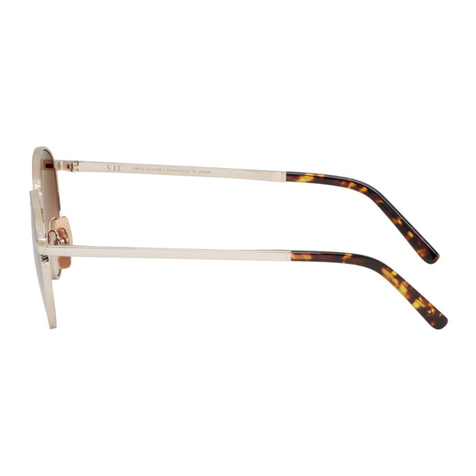 VIU Gold The Navigator Sunglasses