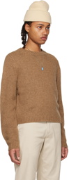 K.NGSLEY Brown Crewneck Sweater