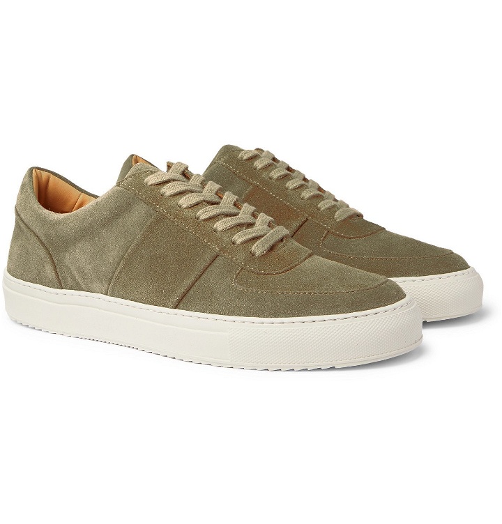 Photo: MR P. - Larry Suede Sneakers - Brown