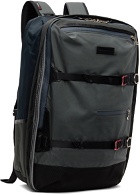 master-piece Gray & Navy Potential 3Way Backpack