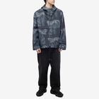 Acne Studios Men's Ofellod Kilimnik Print Jacket in Black/Dark Blue