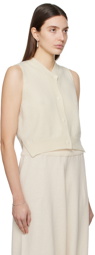 Cordera Off-White Waistcoat Vest