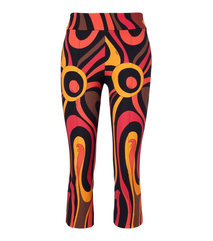 Photo: Pucci Marmo jersey capri pants