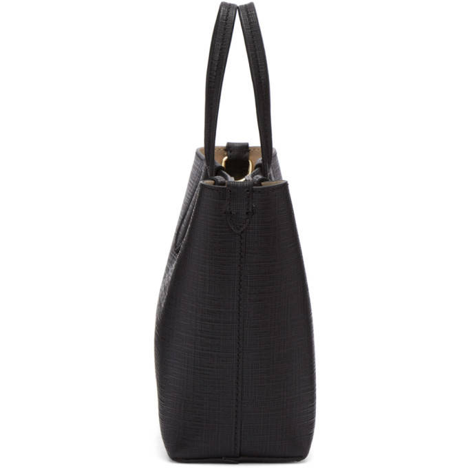 Alexander McQueen Black Mini Shopper Tote