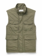 NN07 - Perry 8280 Recycled-Shell Gilet - Green
