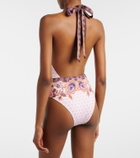 Alexandra Miro Willow printed swimsuit