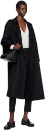Max Mara Black Ludmilla Icon Coat