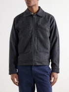 3sixteen - Cycling Wool-Blend Felt Jacket - Gray