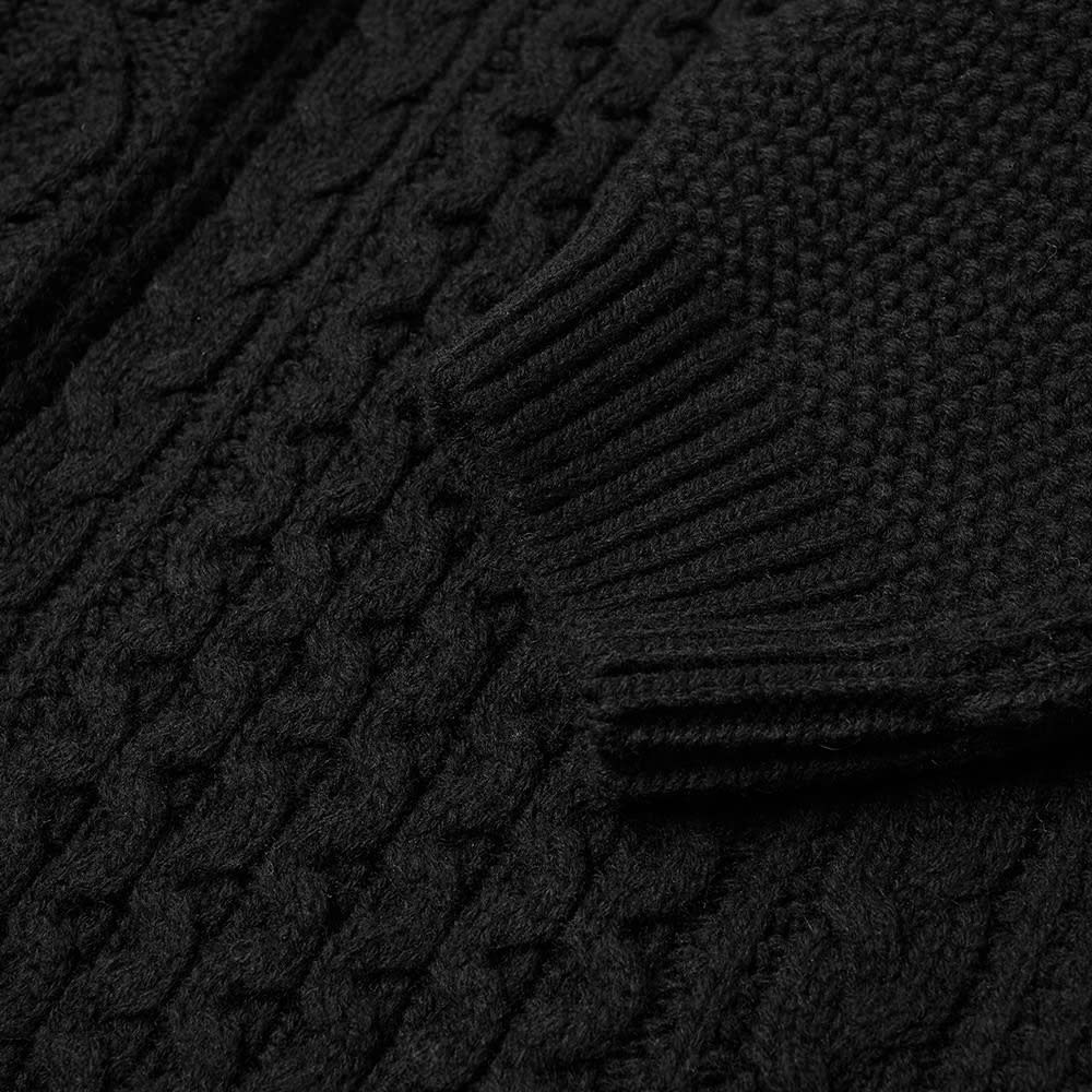 TAKAHIROMIYASHITA TheSoloist. Back Zip Cable Knit TAKAHIROMIYASHITA ...