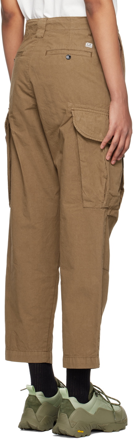 C.P. Company Brown Lens Cargo Pants