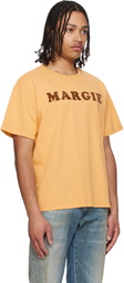 MM6 Maison Margiela Yellow Vintage Jersey 'Margie' T-shirt