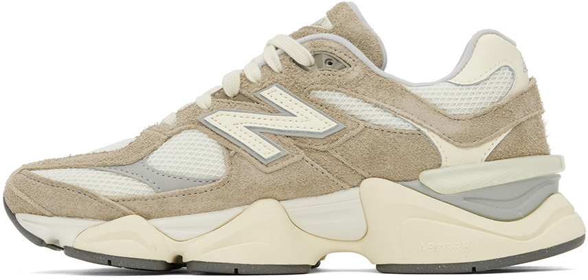 New Balance Taupe & Gray 9060 Sneakers