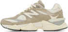 New Balance Taupe & Gray 9060 Sneakers
