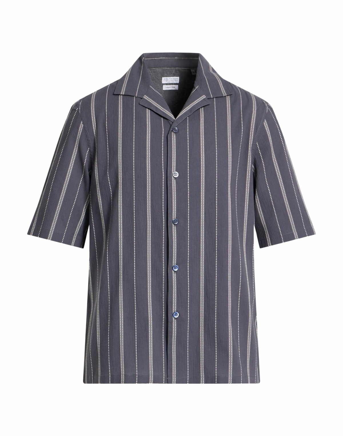 Brunello Cucinelli Mens Shirt Charcoal