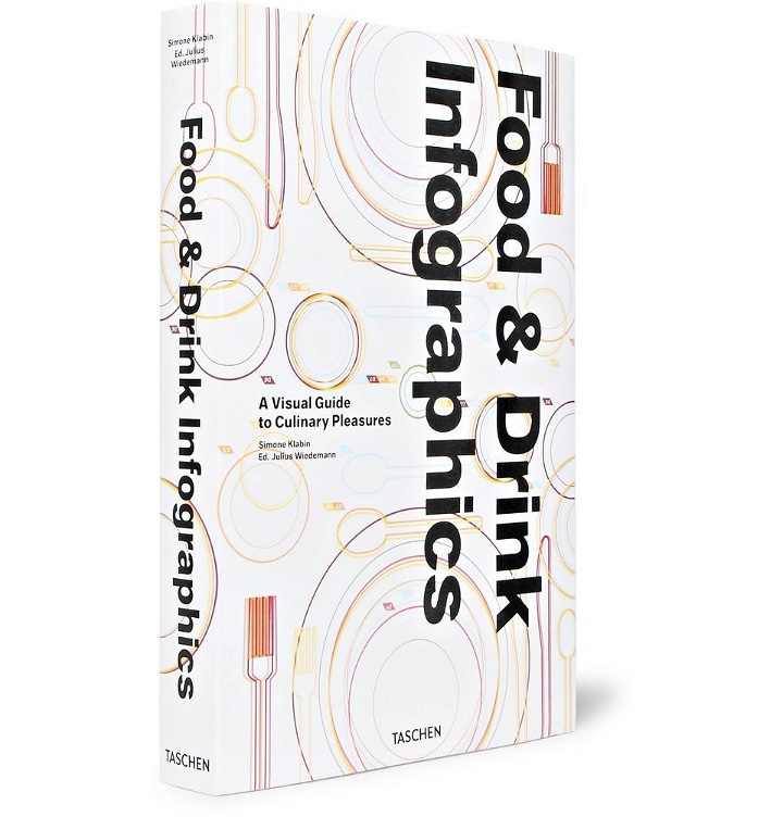Photo: Taschen - Food and Drink Infographics: A Visual Guide to Culinary Pleasures Hardcover Book - White