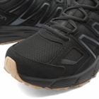 Salomon Men's X-Mission 4 Suede Sneakers in Black/Ebony/Gum