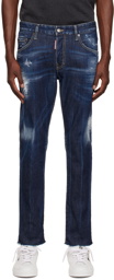 Dsquared2 Navy Skater Jeans