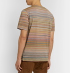 Missoni - Striped Cotton T-Shirt - Multi