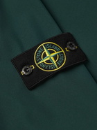 Stone Island - Logo-Appliquéd Stretch-Canvas Jacket - Green