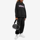 Versace Women's Logo Hoody in Black