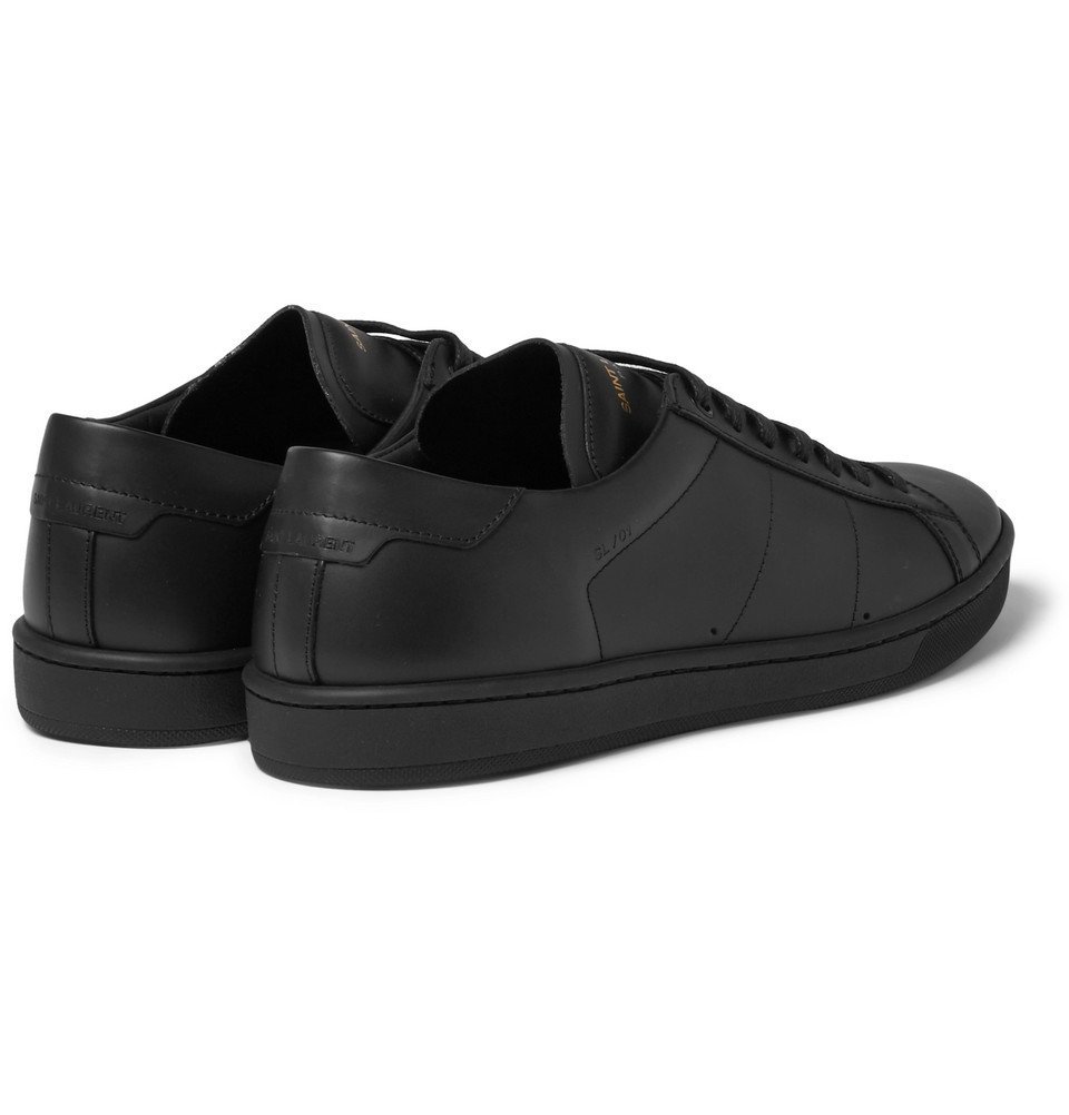 Saint Laurent - SL/01 Court Classic Leather Sneakers - Men - Black