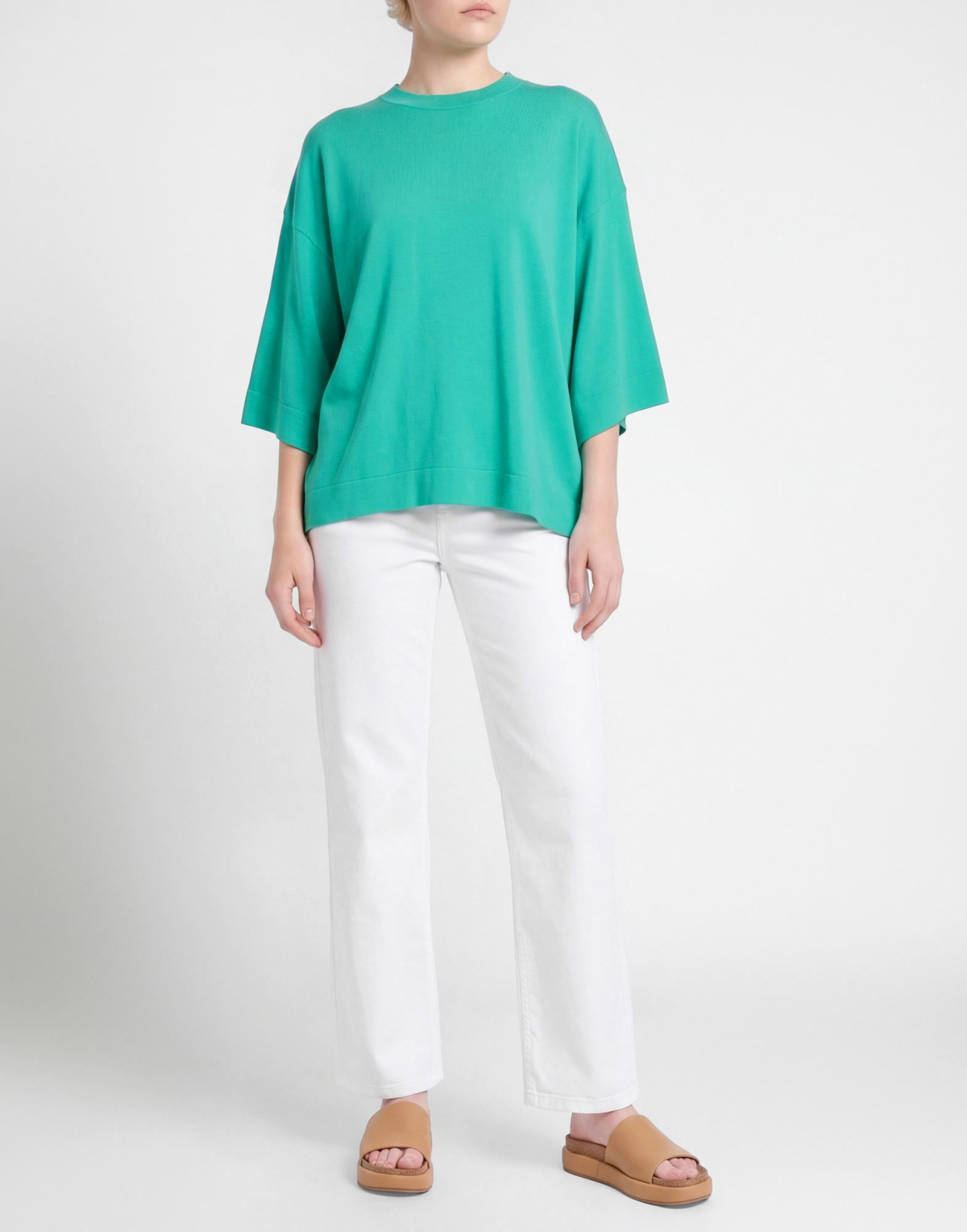 Jucca Womens Sweater in Green