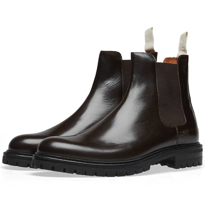 Photo: Common Projects Chelsea Boot Lug Sole