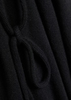 Lisa Yang Tilde Belted Cashmere Maxi Dress Black