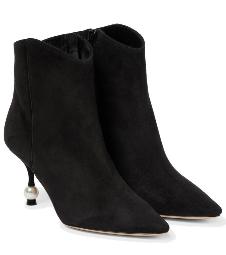 Photo: Giambattista Valli - Suede ankle boots