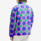 The North Face NSE x Yinka Ilori Reversible Fleece Jacket in Solar Blue Lets Blossom