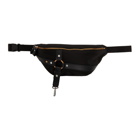 Versace Black Bondage Belt Bag