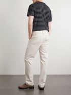 RRL - Straight-Leg Paint-Splattered Cotton-Canvas Trousers - Neutrals