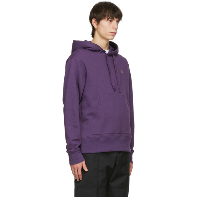 Acne purple outlet hoodie